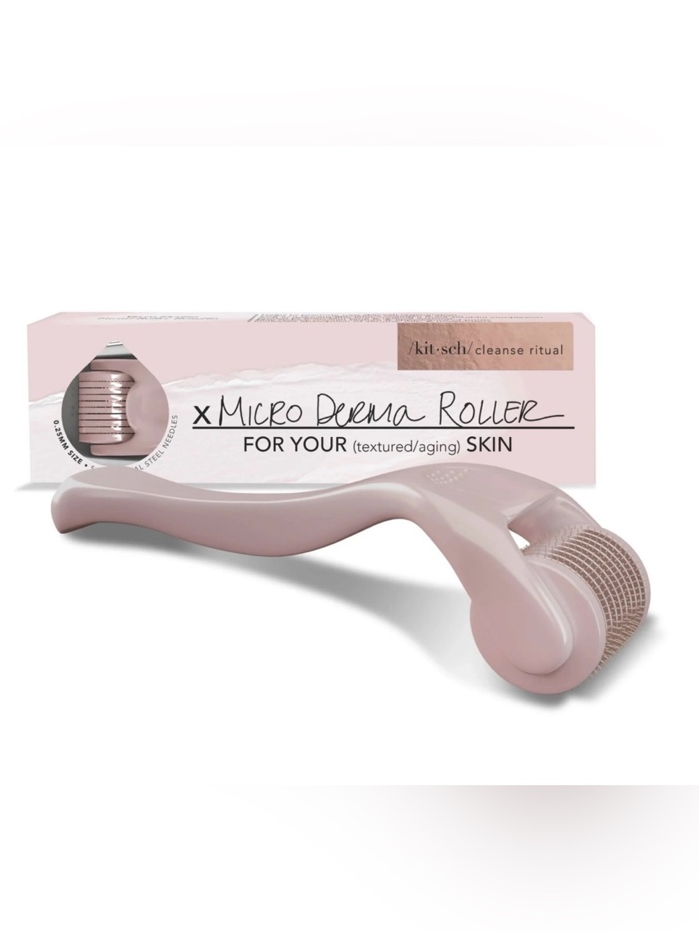 Kitsch Pink Micro Derma Roller for Facial Renewal